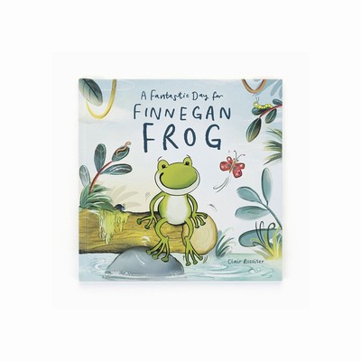 Jellycat A Fantastic Day for Finnegan Frog and Finnegan Frog UK | 37681EZAC